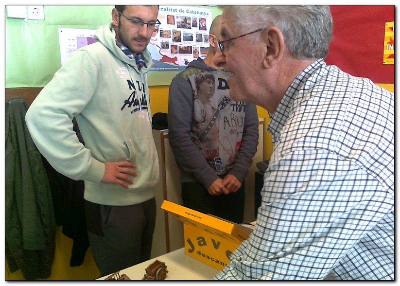 Visita a l'Escola Abat Oliba